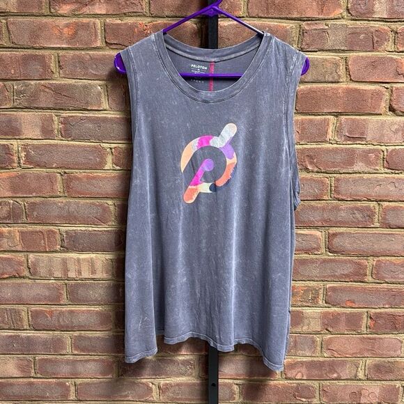 Peloton Women’s Gray Tank Top Size 3X - Picture 2 of 6